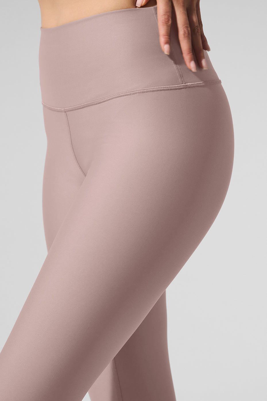 High-Waist Airlift Legging - Taupe - Image 2