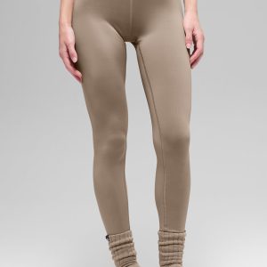 High-Waist Airlift Legging - Gravel