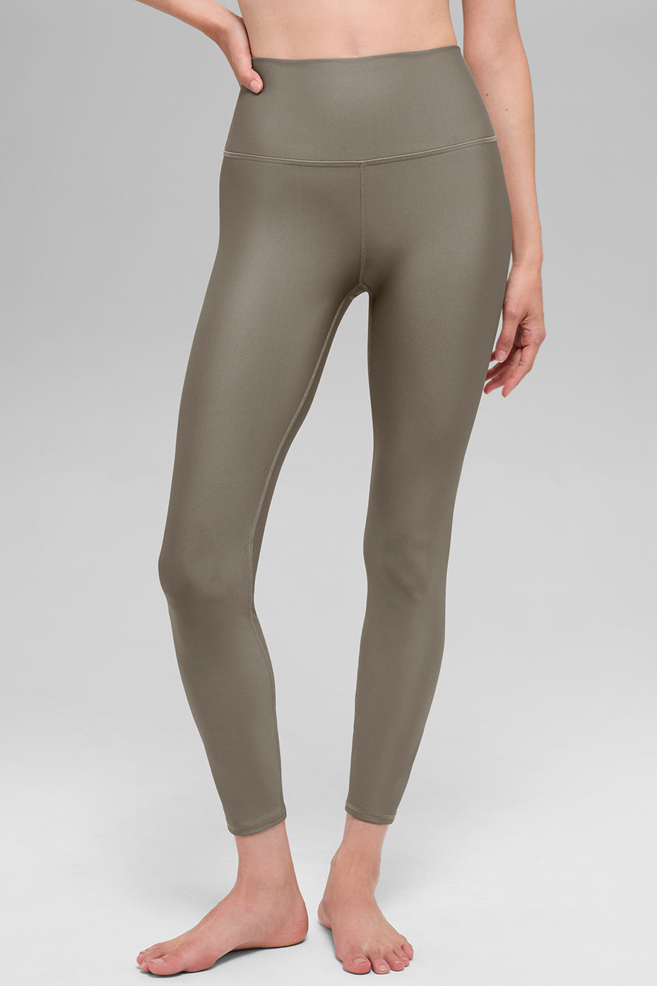 High-Waist Airlift Legging - Light Cocoa - Image 2