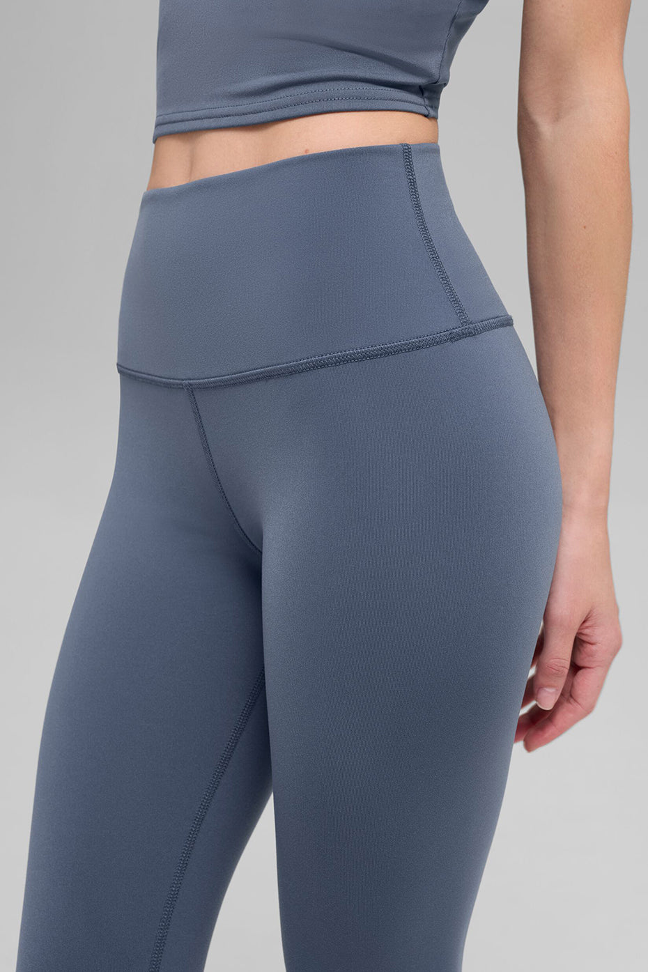 7/8 High-Waist Airbrush Legging - Bluestone - Image 2