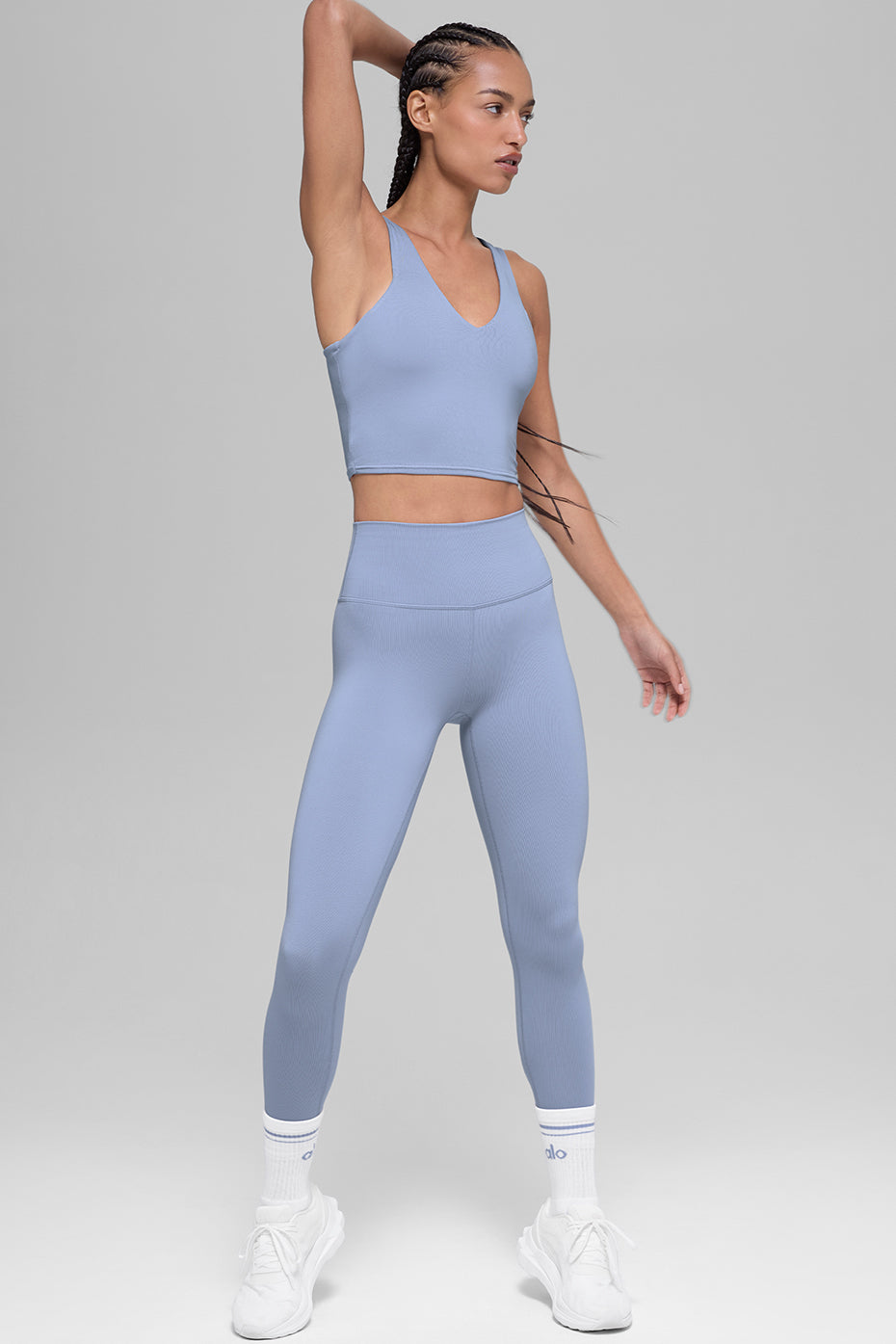 7/8 High-Waist Airbrush Legging - Winter Frost - Image 6