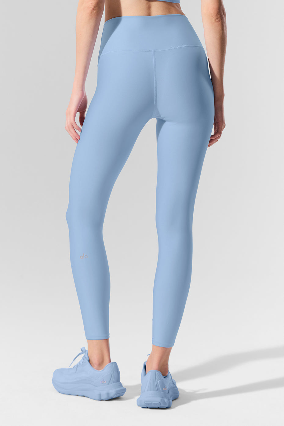 7/8 High-Waist Airlift Legging - Seashell Blue - Image 2