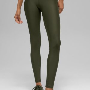 7/8 High-Waist Airlift Legging - Green Olive