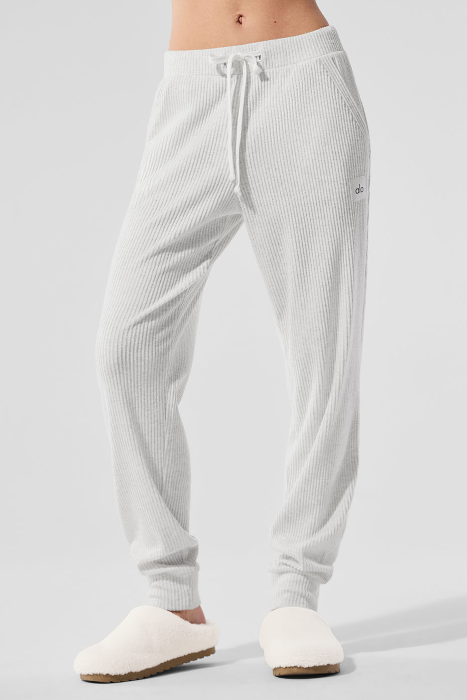 Muse Sweatpant - White Heather - Image 2