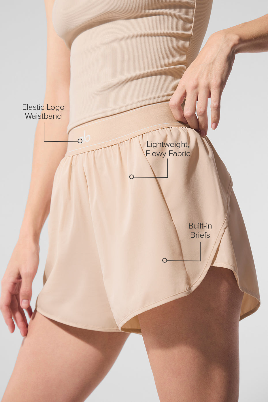 Match Point Short - Macadamia - Image 2