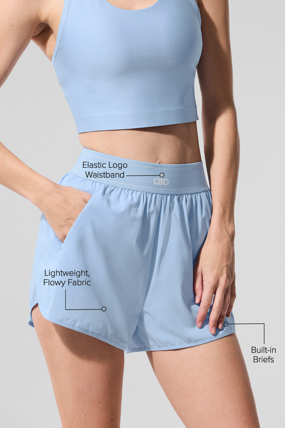 Match Point Short - Seashell Blue - Image 2