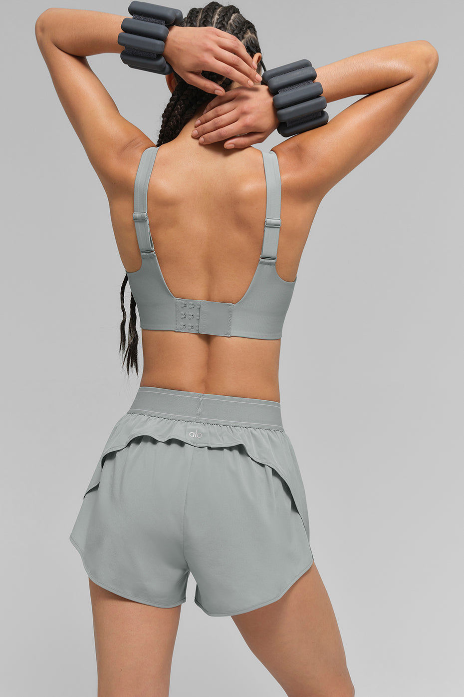 Match Point Short - Lunar Grey - Image 5