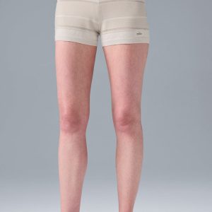 Sport Play High-Waist Knit Short - Ivory/Alabaster