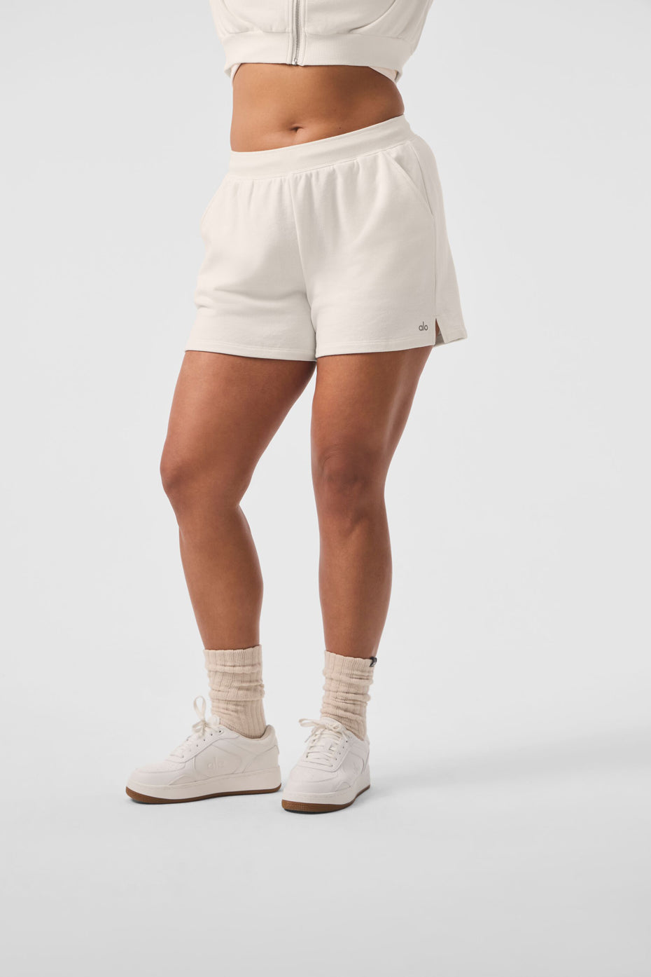 Low Key Sweat Short - Ivory - Image 6