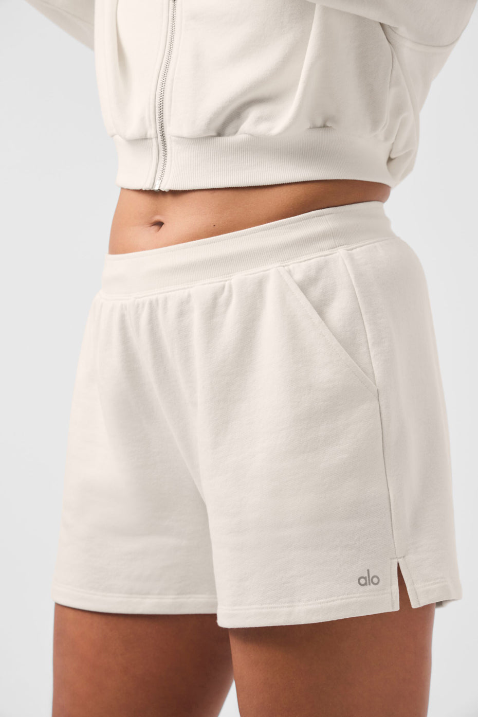 Low Key Sweat Short - Ivory - Image 8