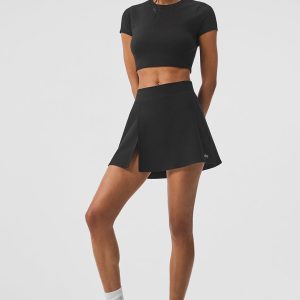 Alosoft Backspin Skirt - Black