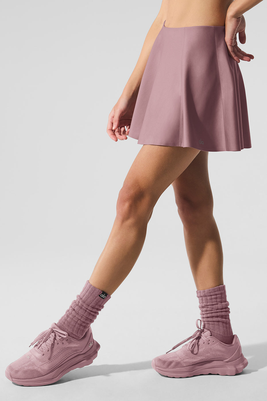 Airlift Down The Line Tennis Skirt - Smoky Quartz - Image 5