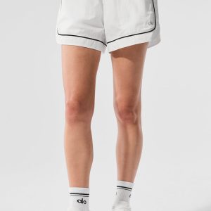 Motivate Track Short - White/Black
