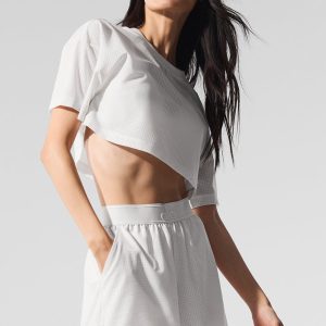 Mesh Mirage Short - White