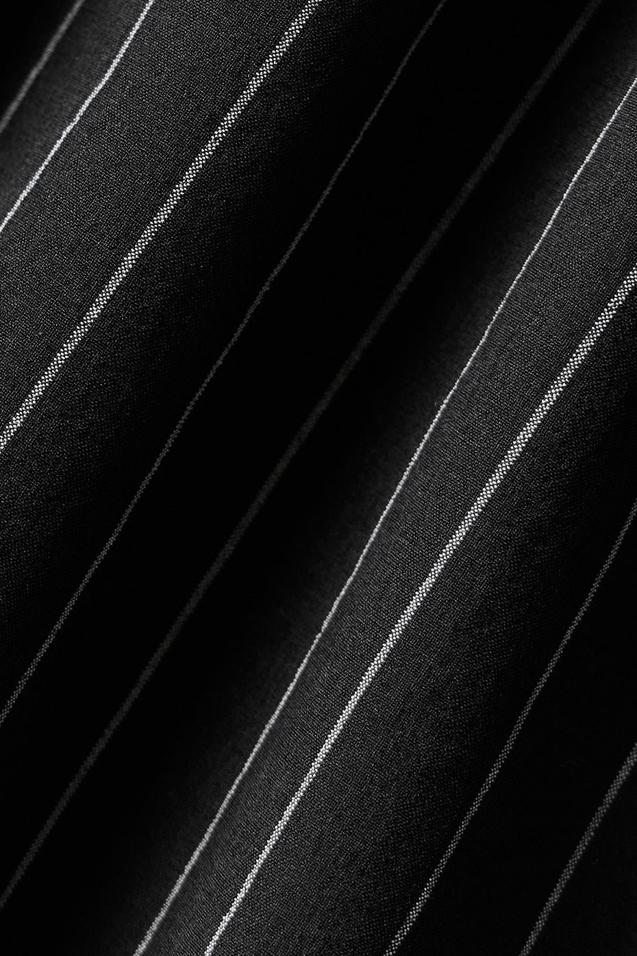 Pinstripe Daylight Mini Skirt - Black/Titanium - Image 6