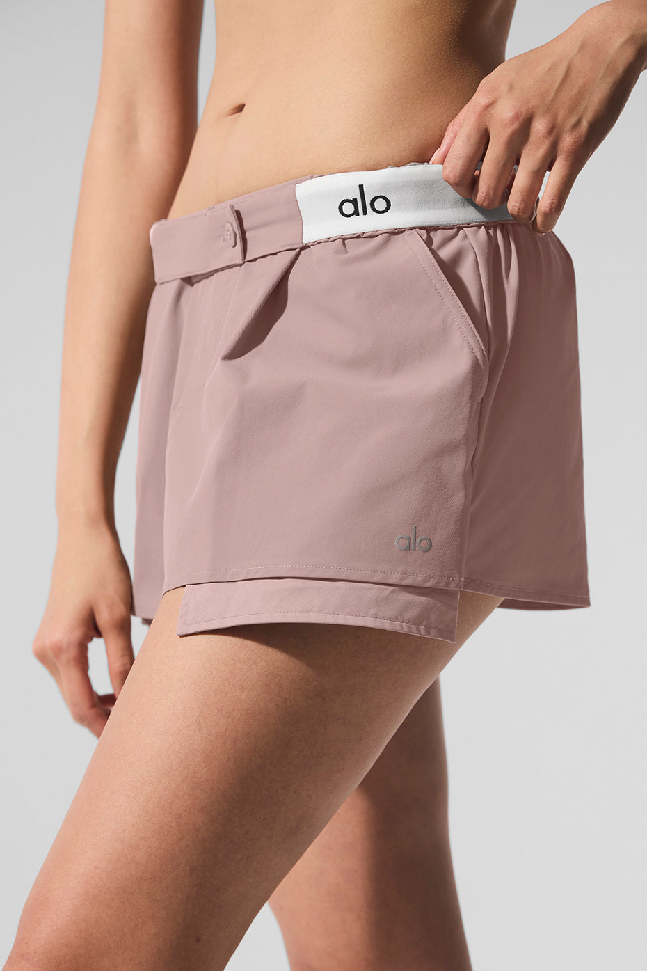 Flip It Mini Skort - Taupe - Image 4
