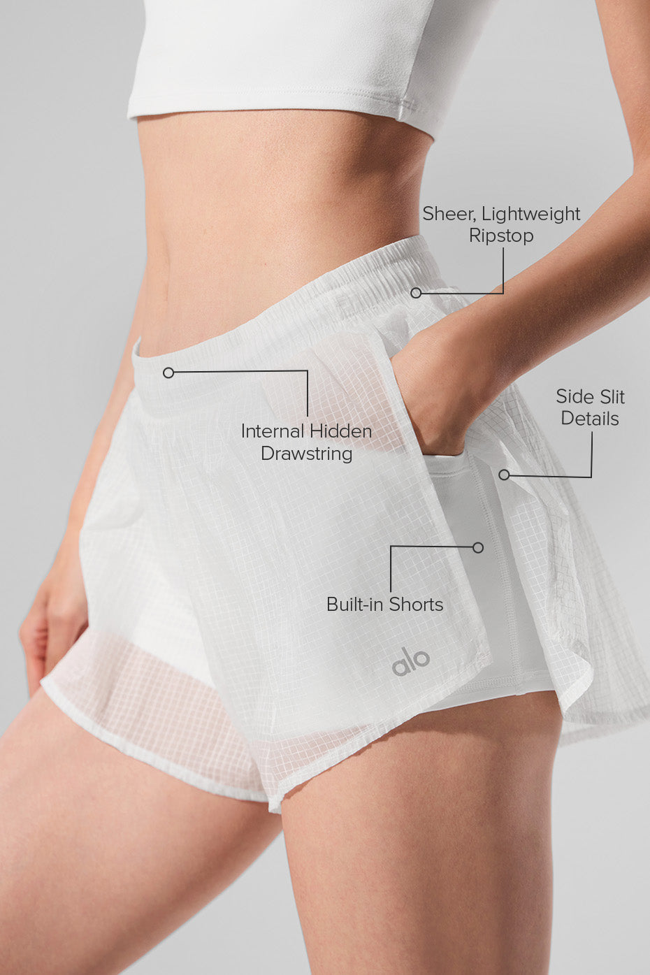 Game Time Short - White - Image 2