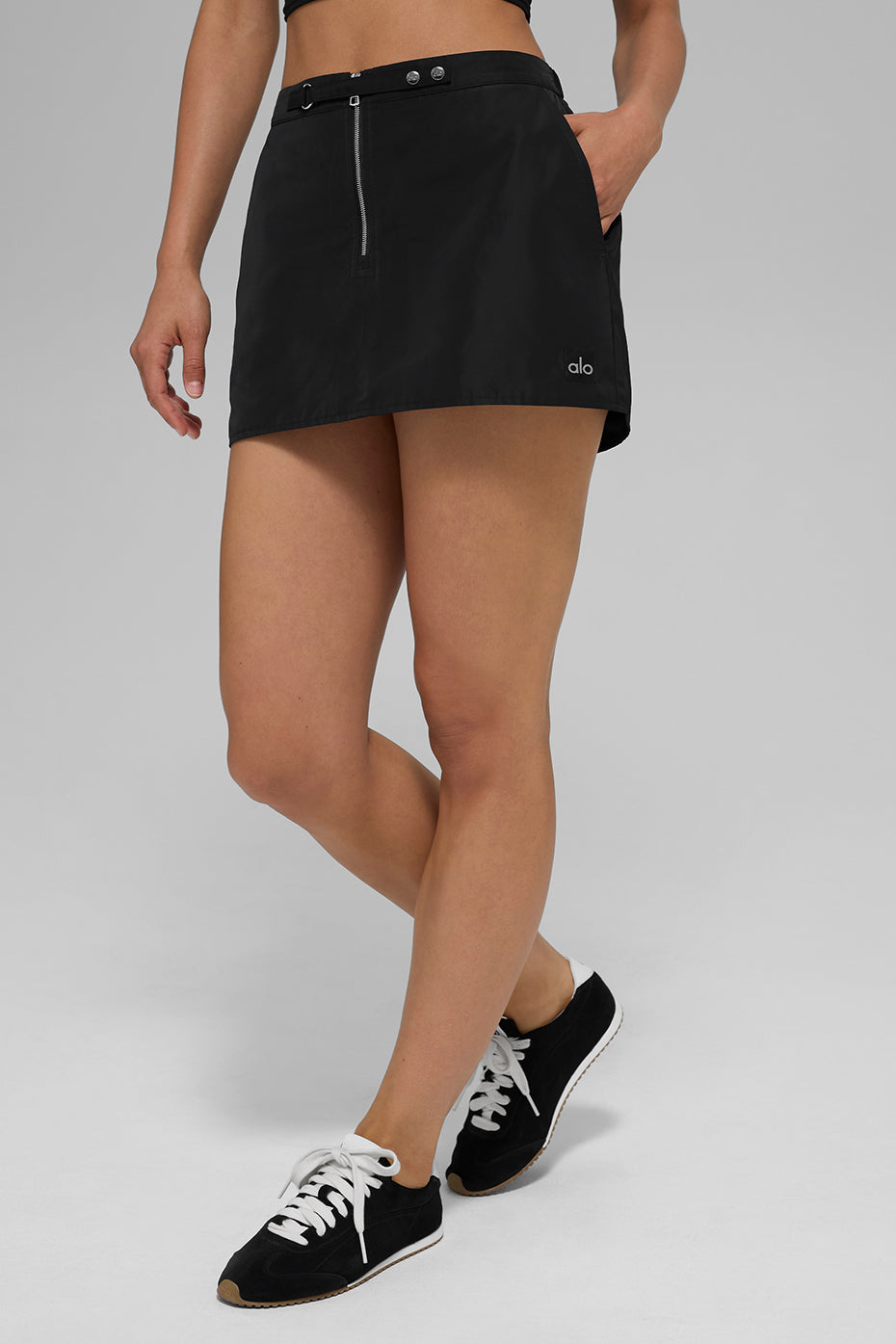 Work It Mini Skirt - Black