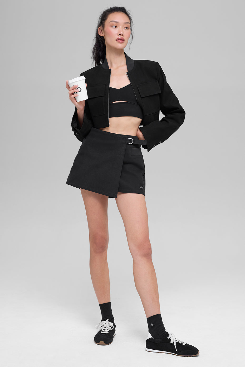 Main Character Mini Skirt - Black - Image 6