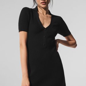 Supernatural Sweater Dress - Black