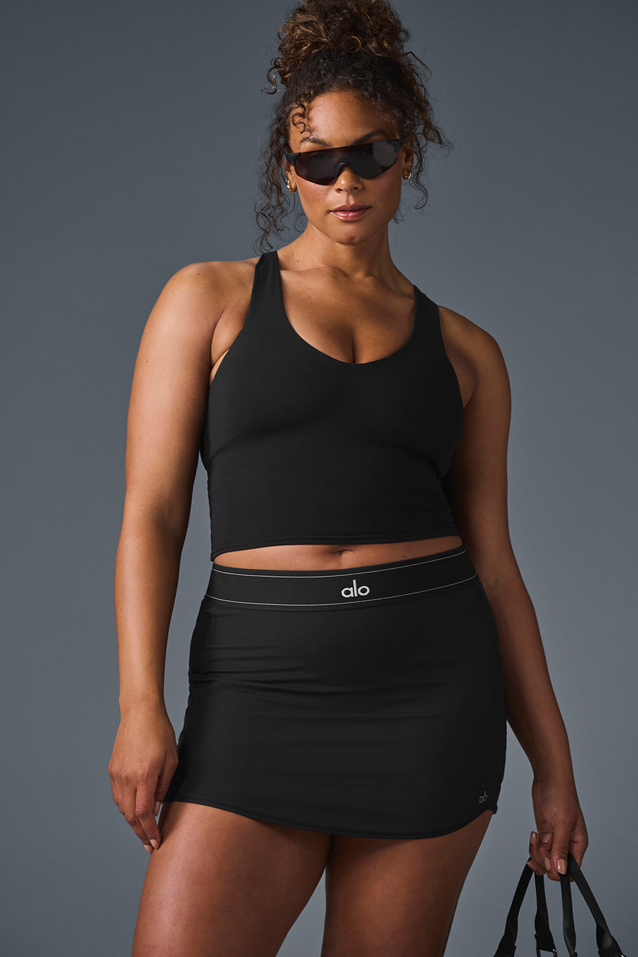 Airbrush Real Bra Tank - Black - Image 6