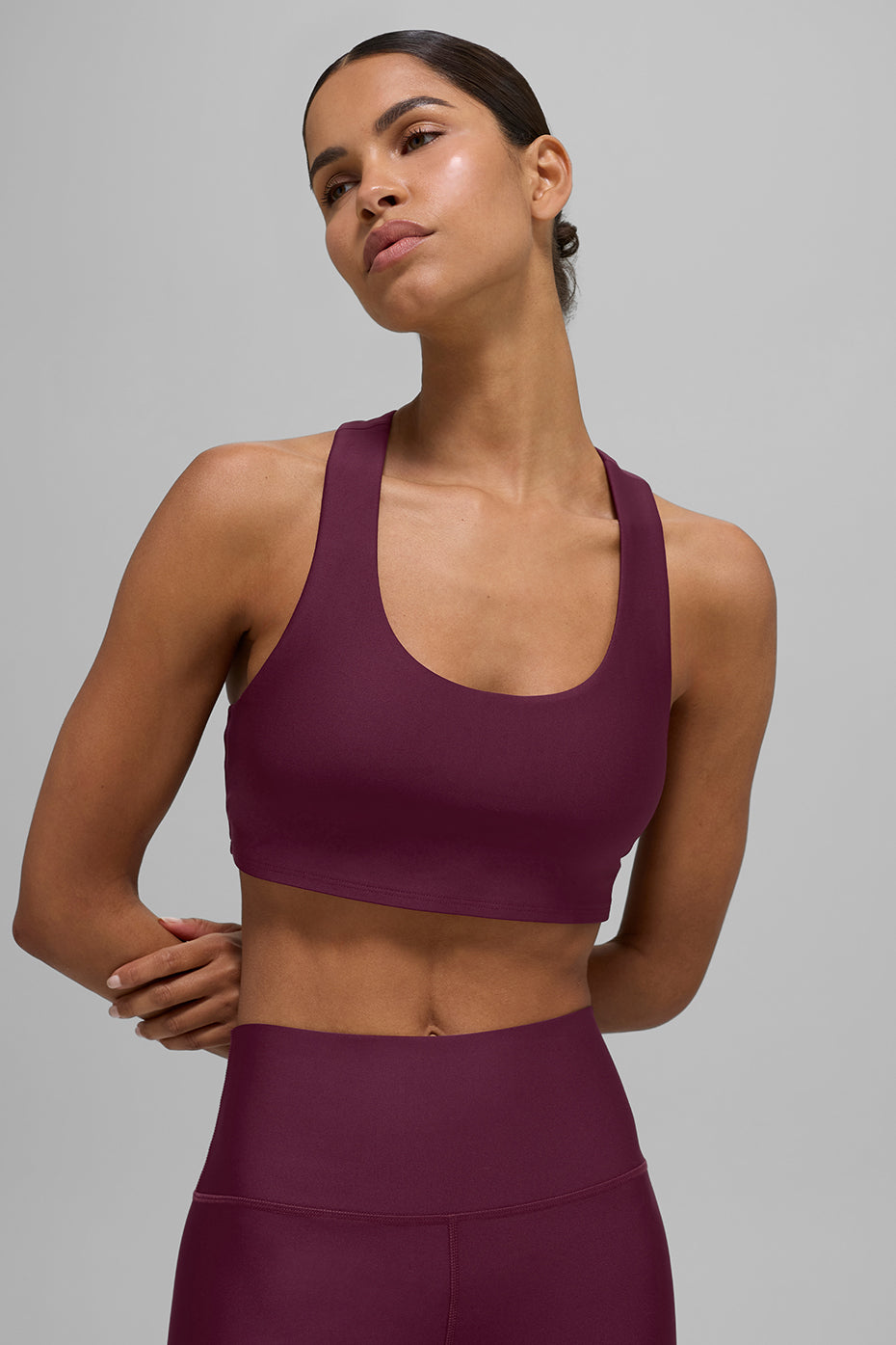 Airlift Advantage Racerback Bra - Burgundy - Image 3