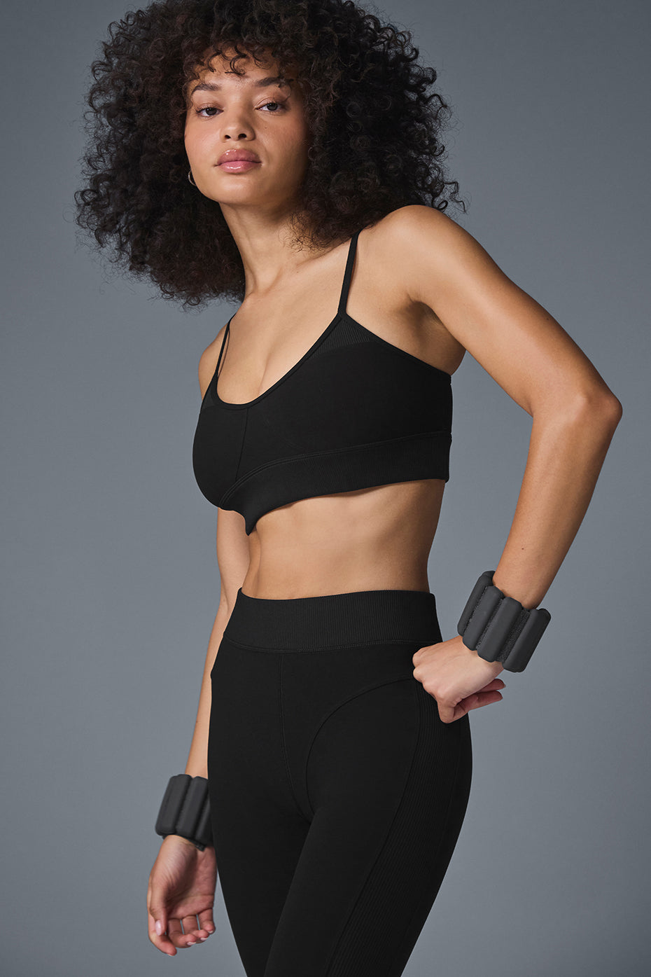 Alosoft Head Start Bra - Black - Image 5