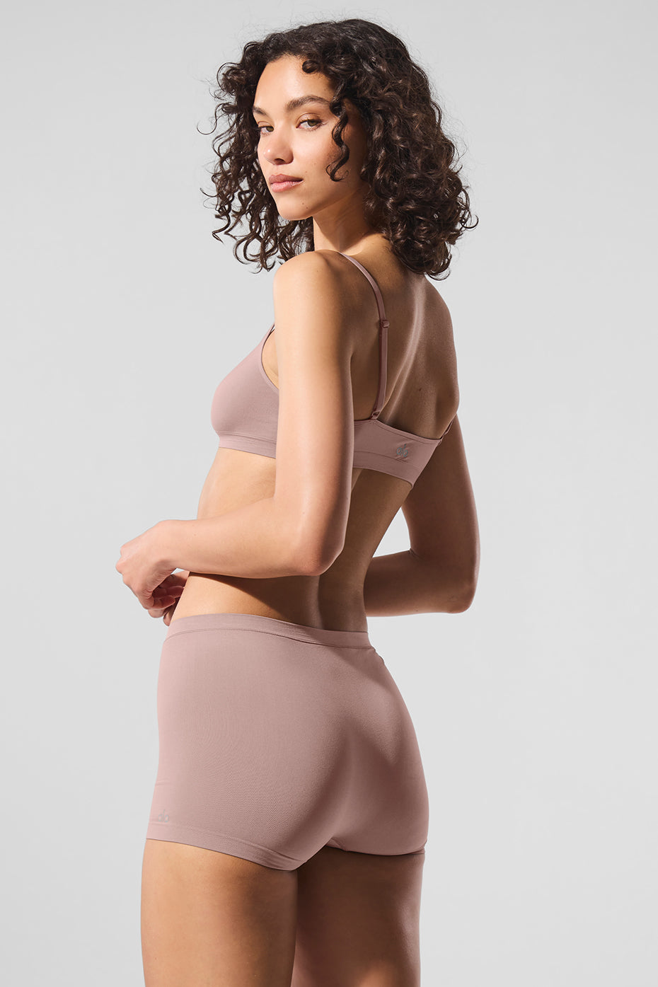 Sheer Glow Bra - Taupe - Image 5