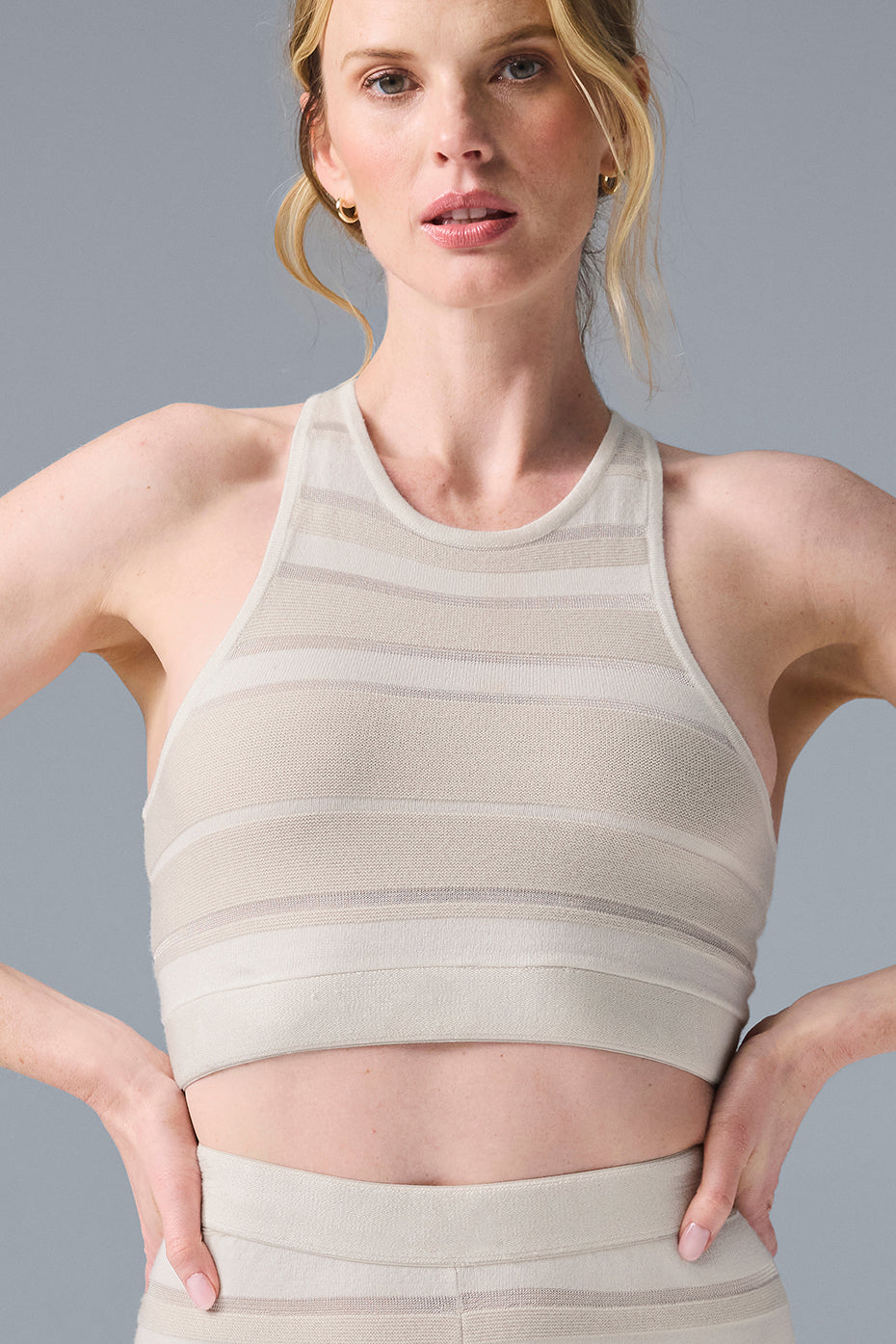 Sport Play Knit Bra - Ivory/Alabaster - Image 4