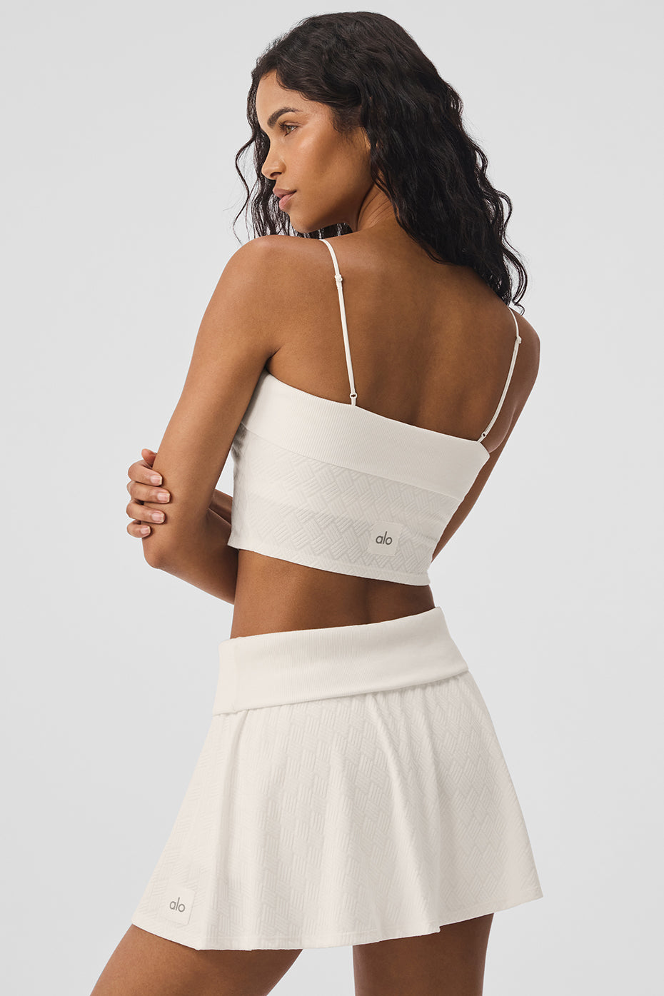 Doubles Only Bra Tank - Ivory - Image 2