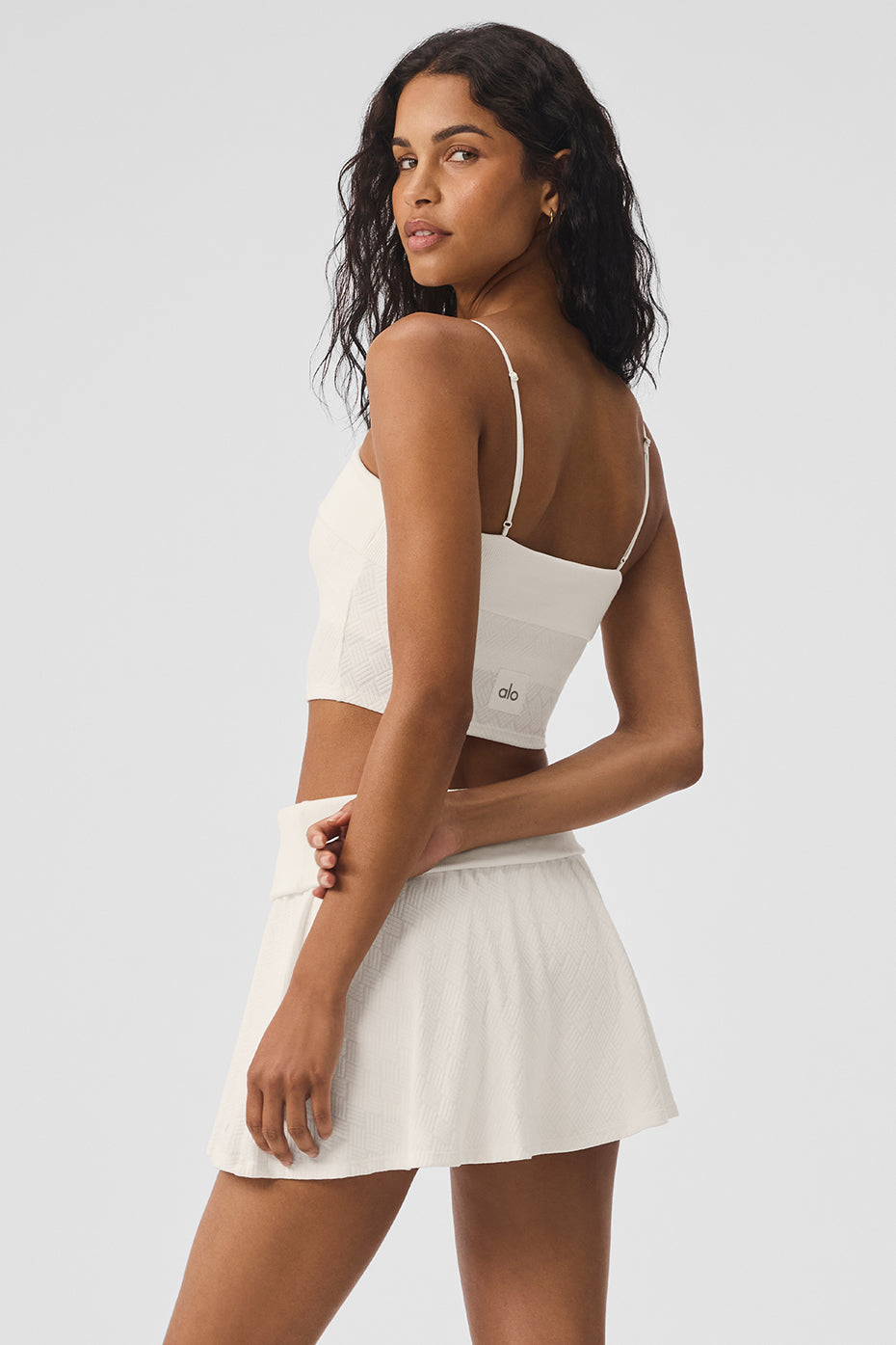 Doubles Only Bra Tank - Ivory - Image 3