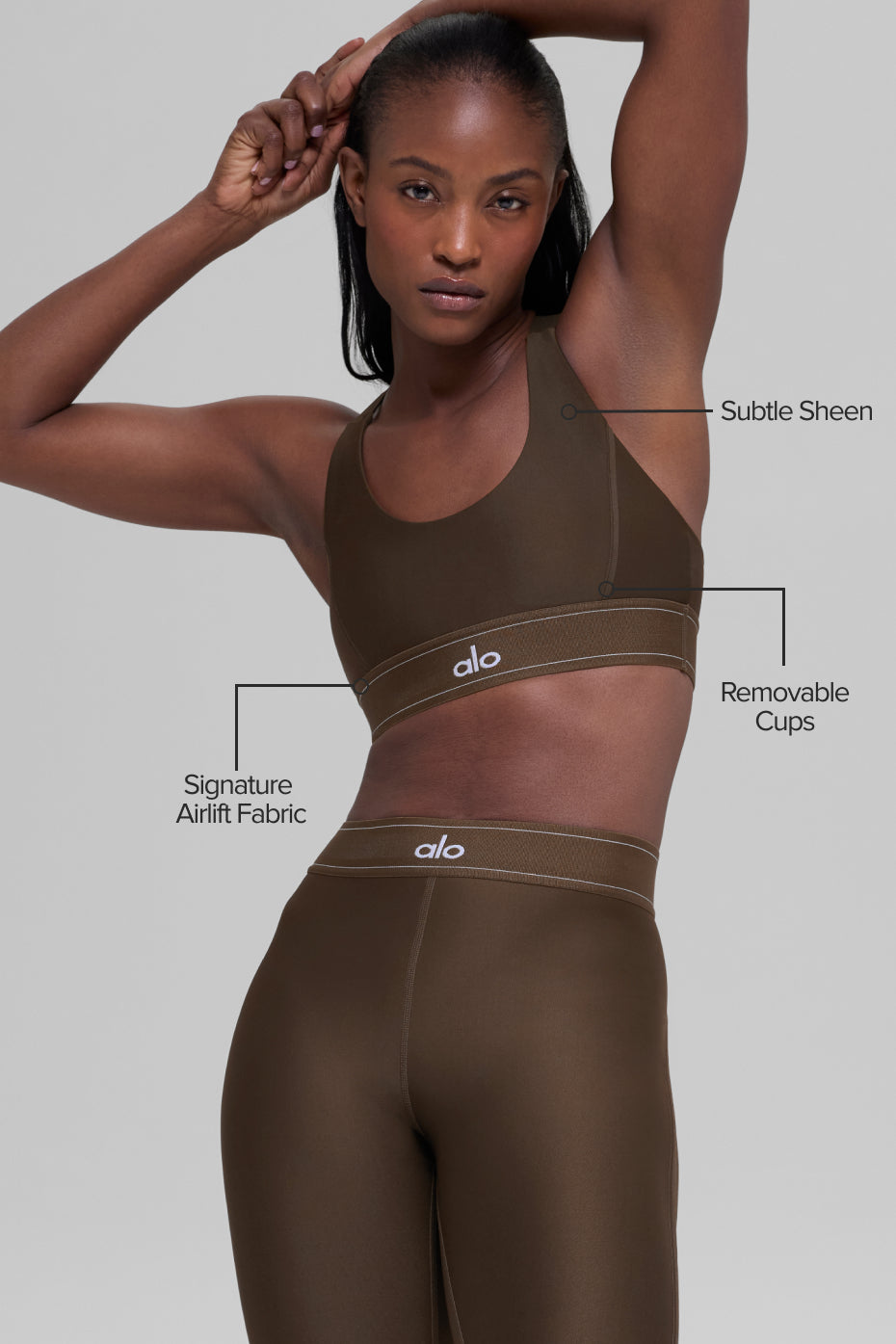 Airlift Suit Up Bra - Espresso - Image 2