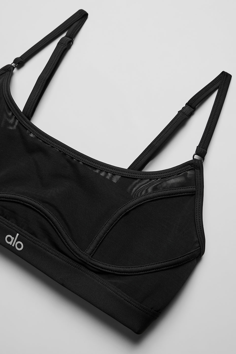 Mesh Dream Glow Bra - Black - Image 5