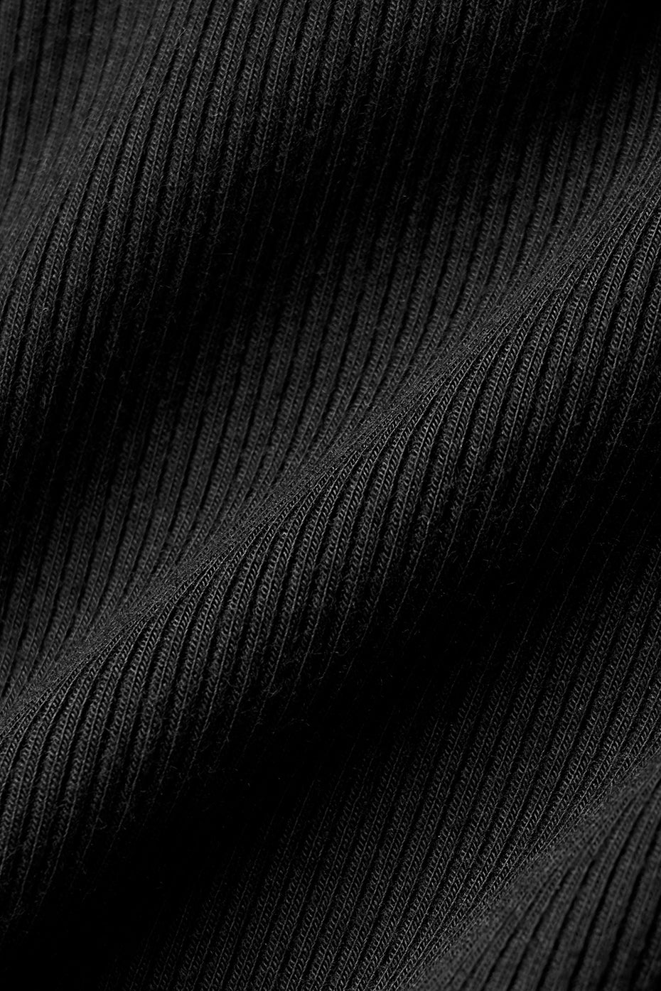 Ribbed Mesmerize Bra Tank - Black - Image 5