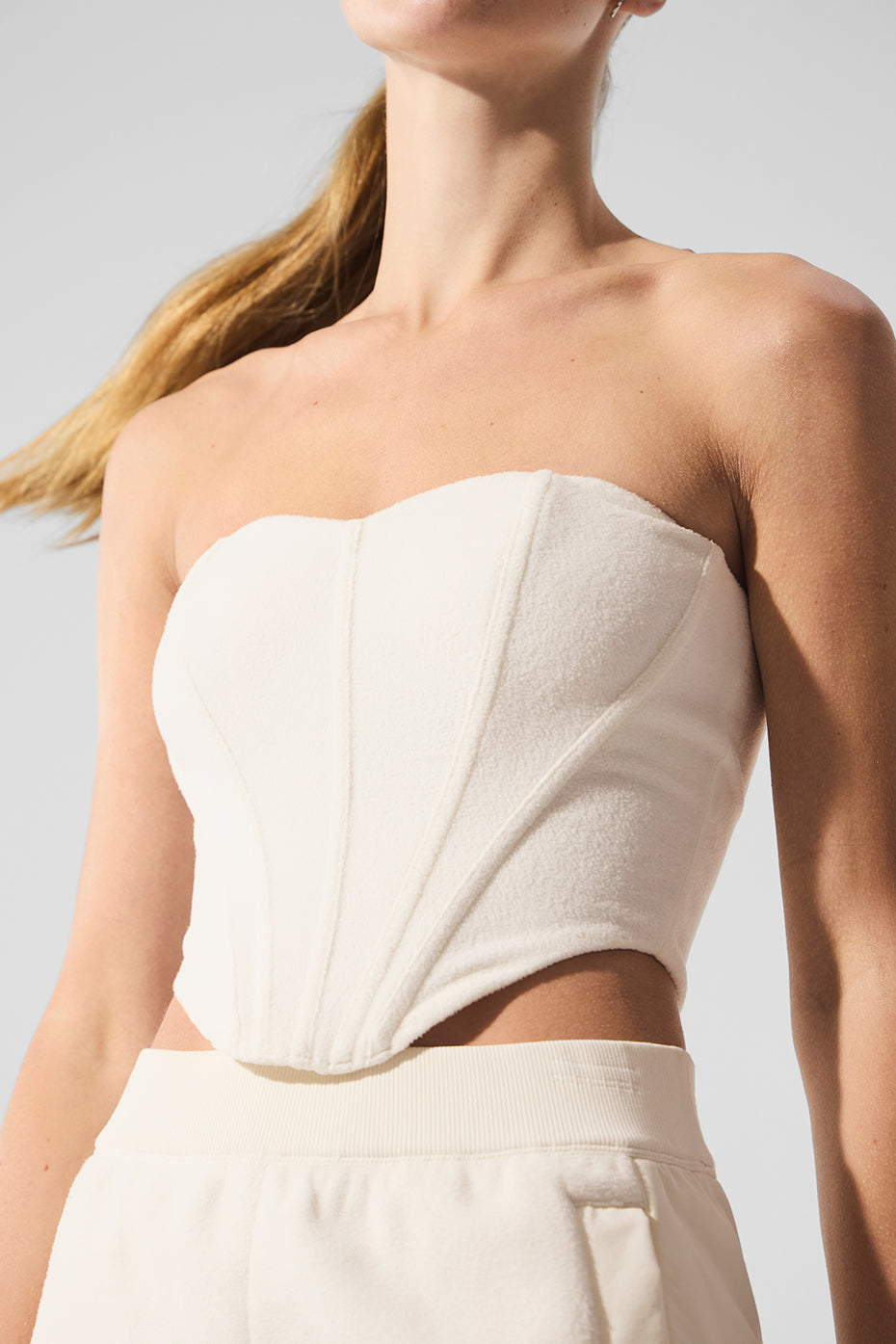 Polar Fleece Corset - Ivory - Image 3