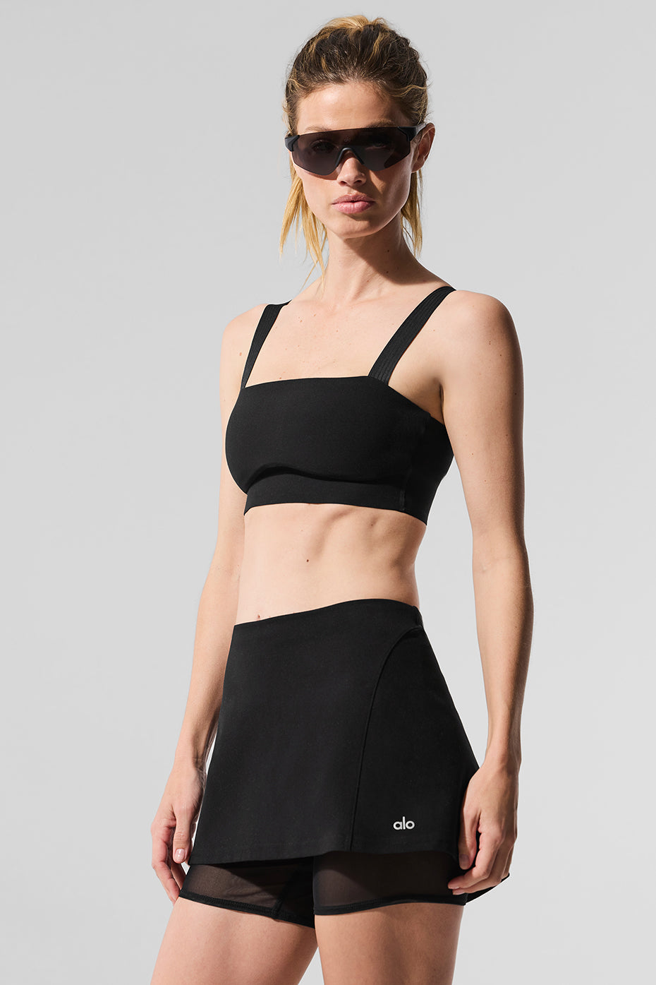 Alosoft Serve It Up Bra - Black - Image 5