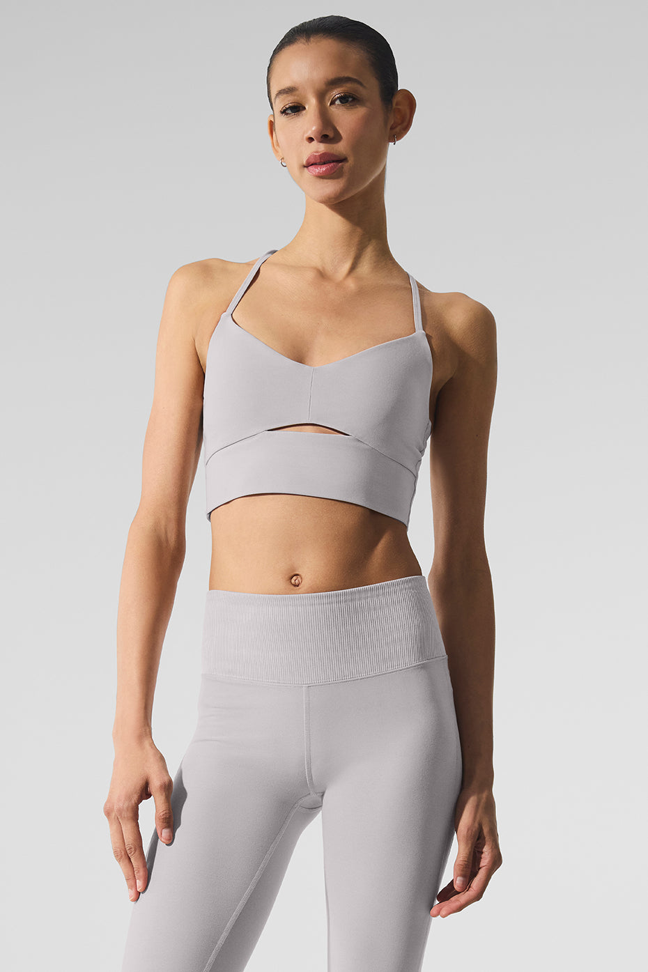 Washed Alosoft Highlight Bra - Grey Sky Wash - Image 3