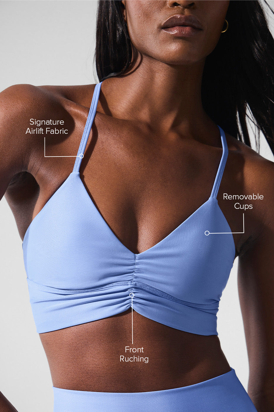 Airlift Divine Bra - Crystal Clear Blue - Image 2