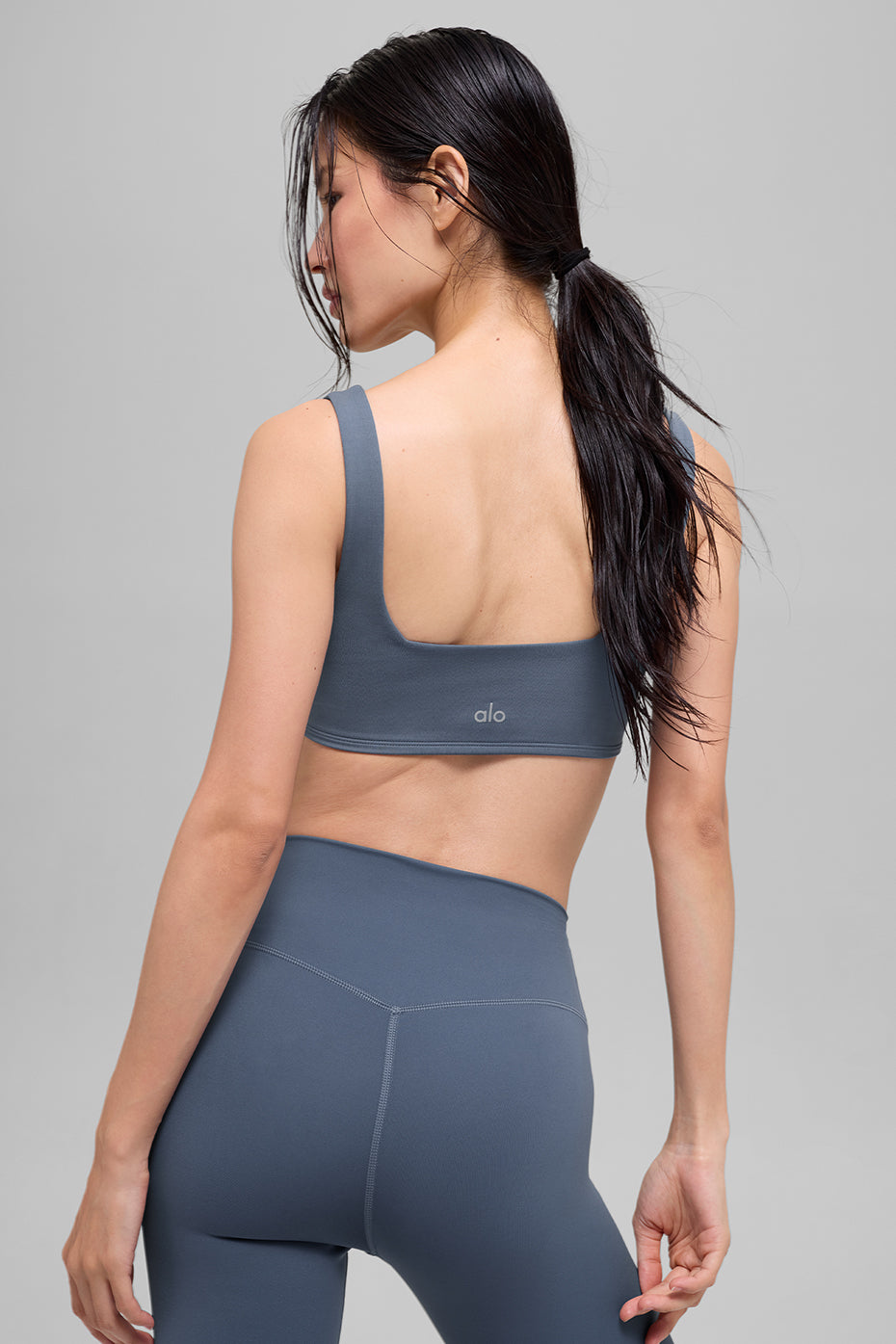 ALO Softsculpt Precision Bra - Bluestone - Image 3