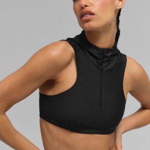 Airlift Light Speed Hooded Bra - Black