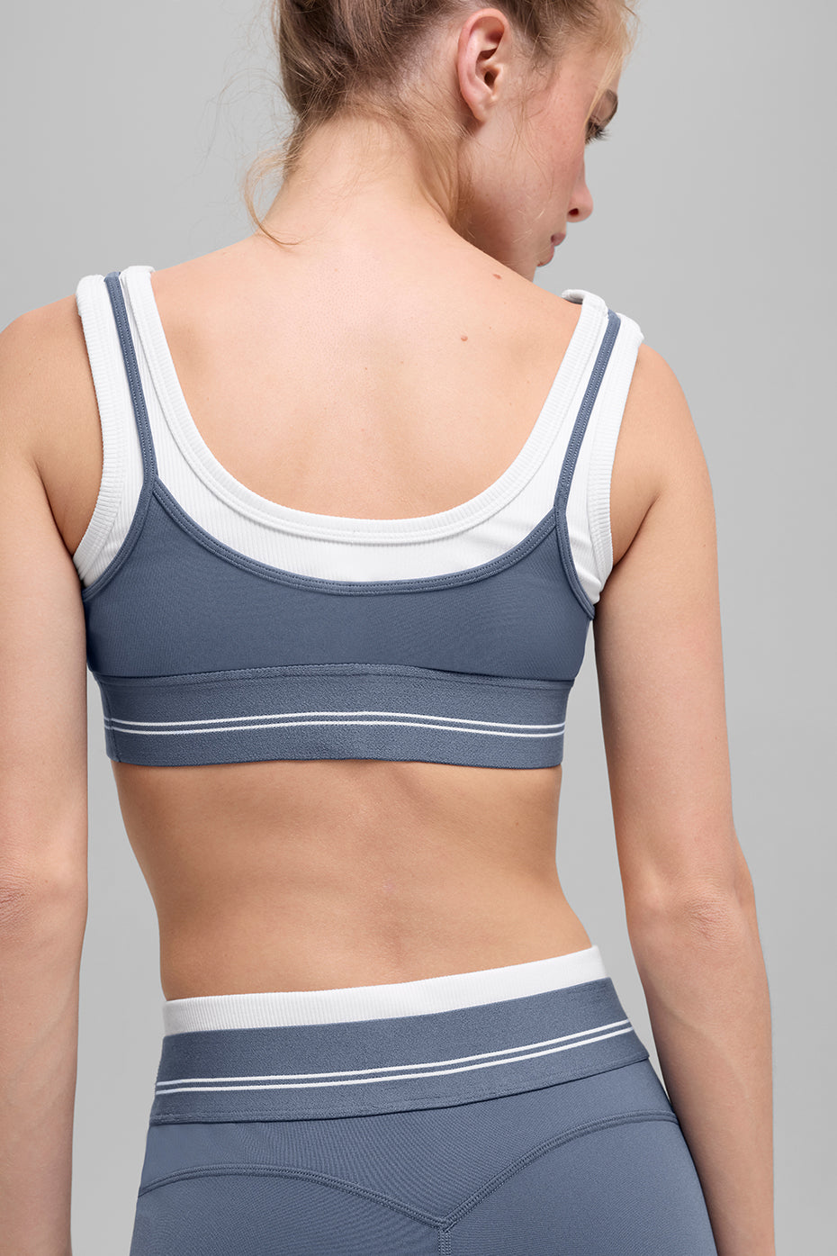 Airbrush Better Together Bra - Bluestone/White - Image 3