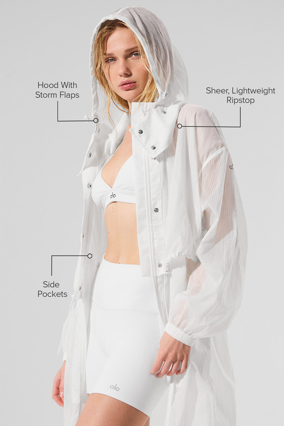 Game Time Trench - White - Image 2